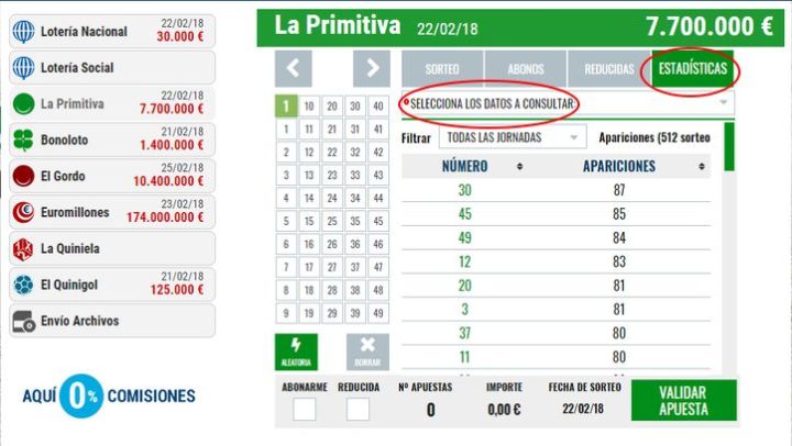 Parejas De Números Que Más Salen En La Primitiva